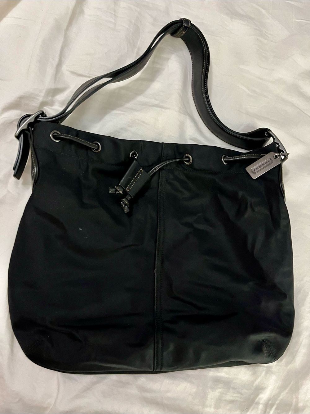 Coach Black Waterproof Shoulder Bag